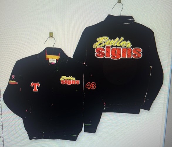 Customized All Black Butler Signs Varsity