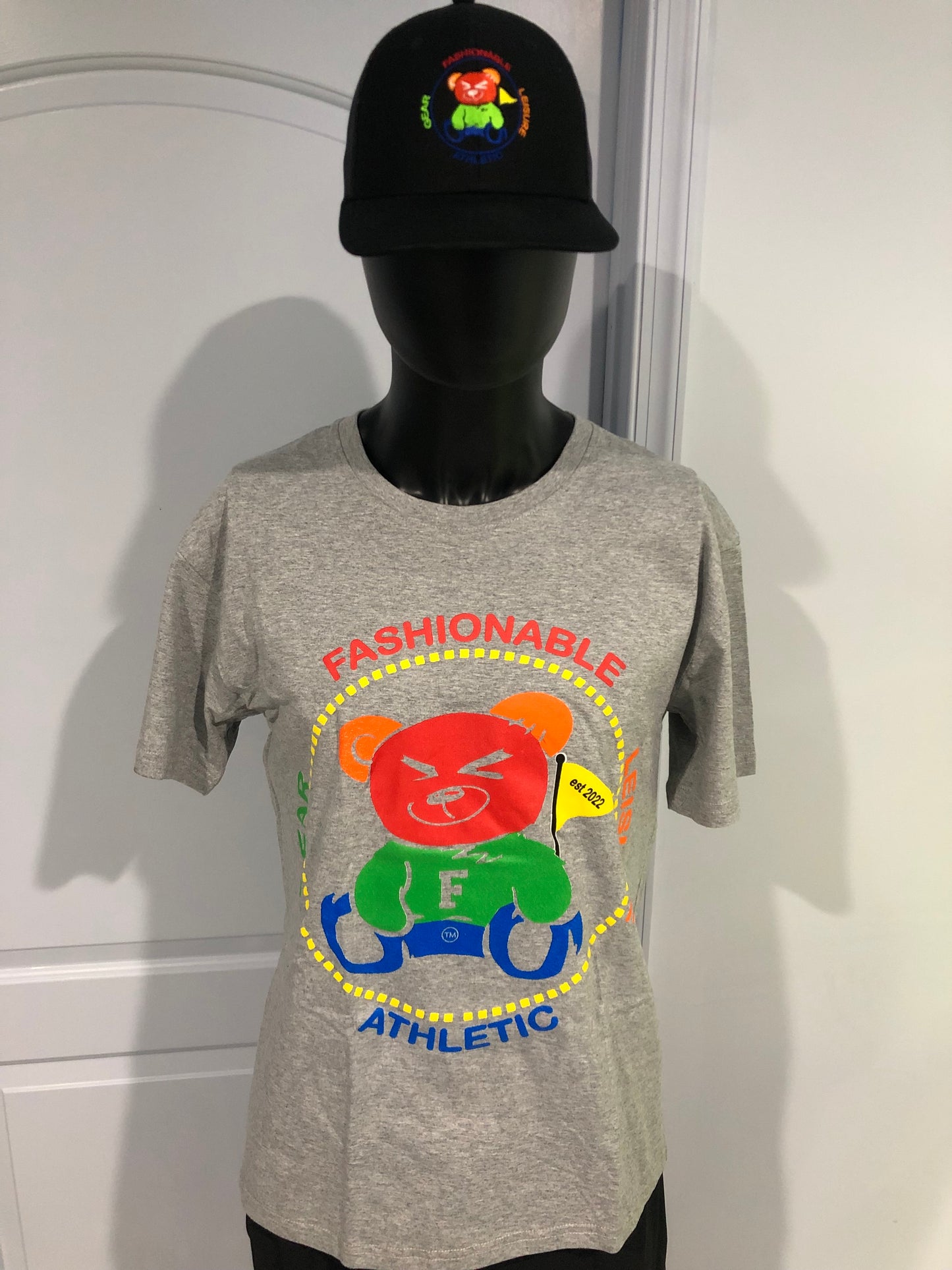 Bear Logo T-shirt (Multiple Colors)