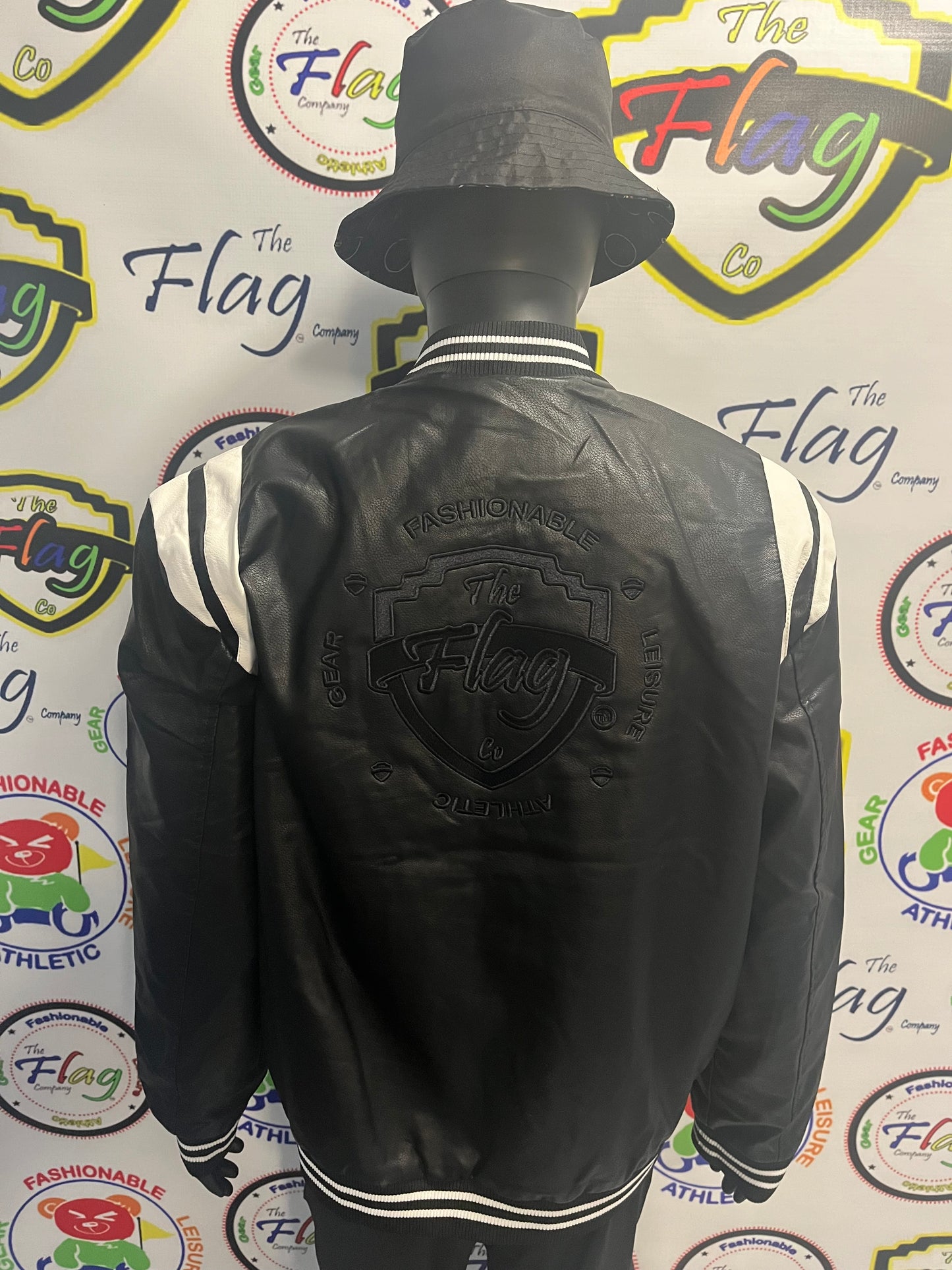 Flag Company Leather Jacket