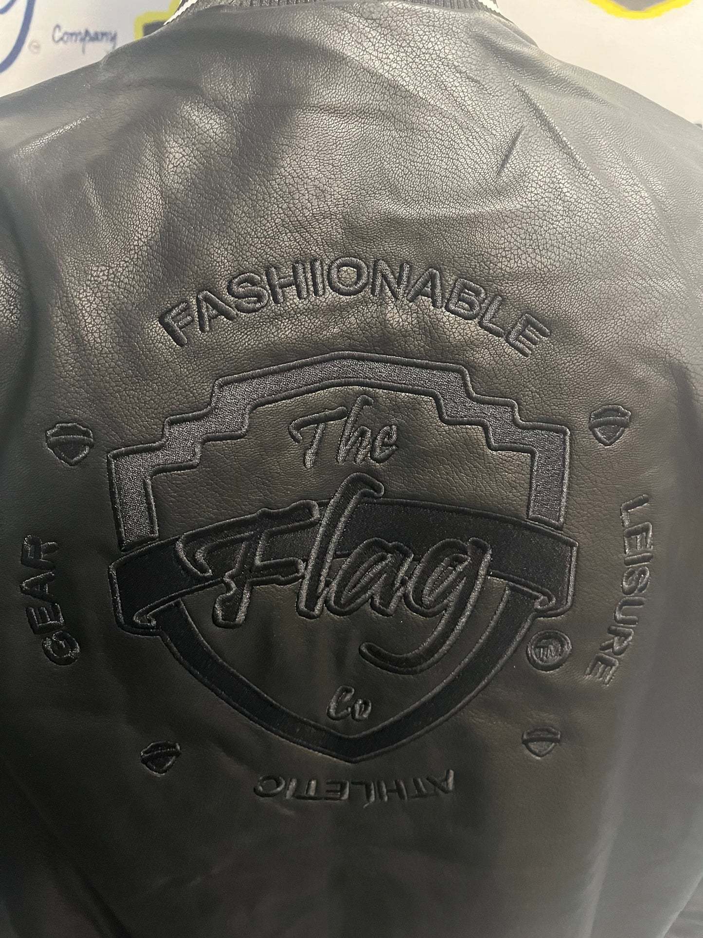 Flag Company Leather Jacket
