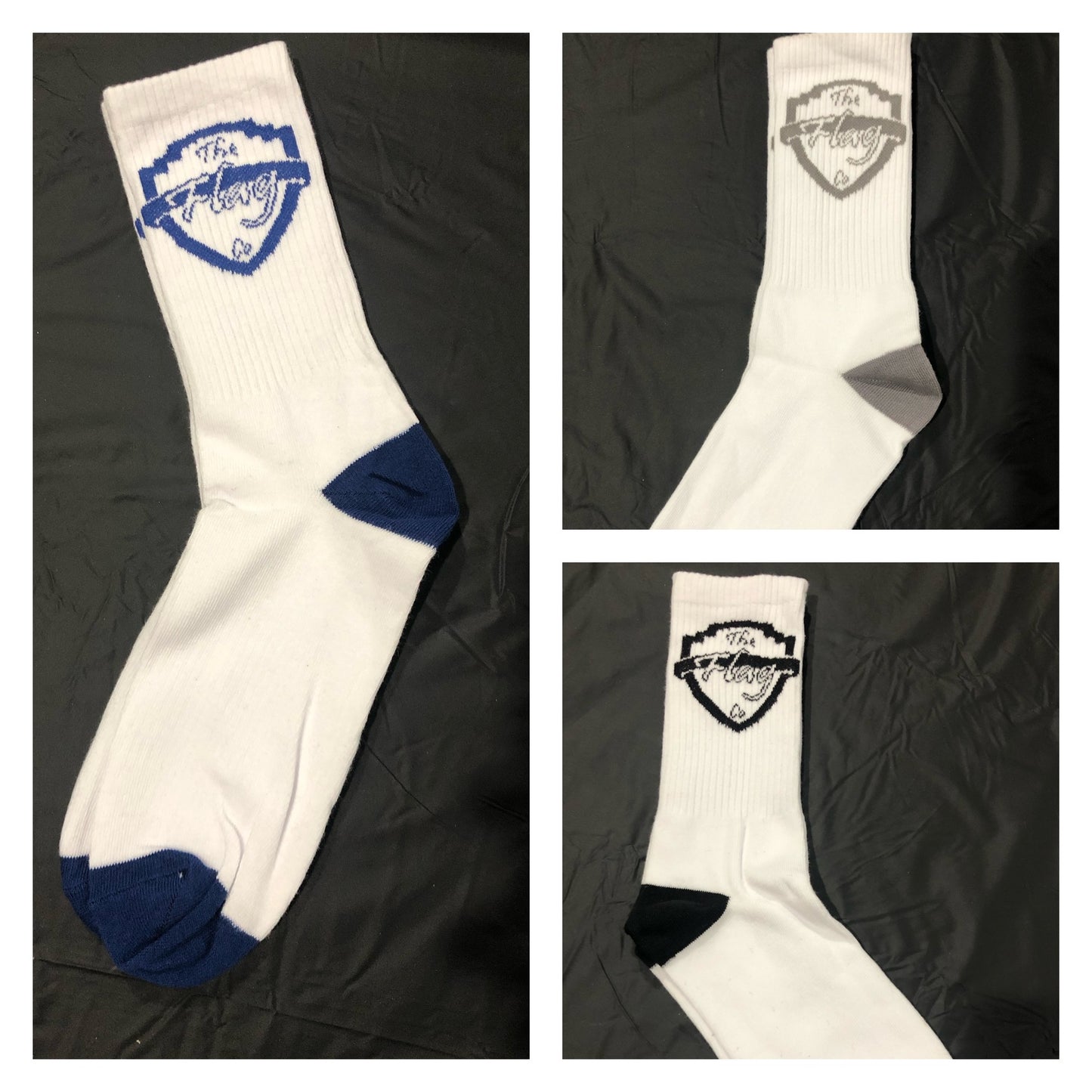 Flag Logo Socks (Multiple Colors)