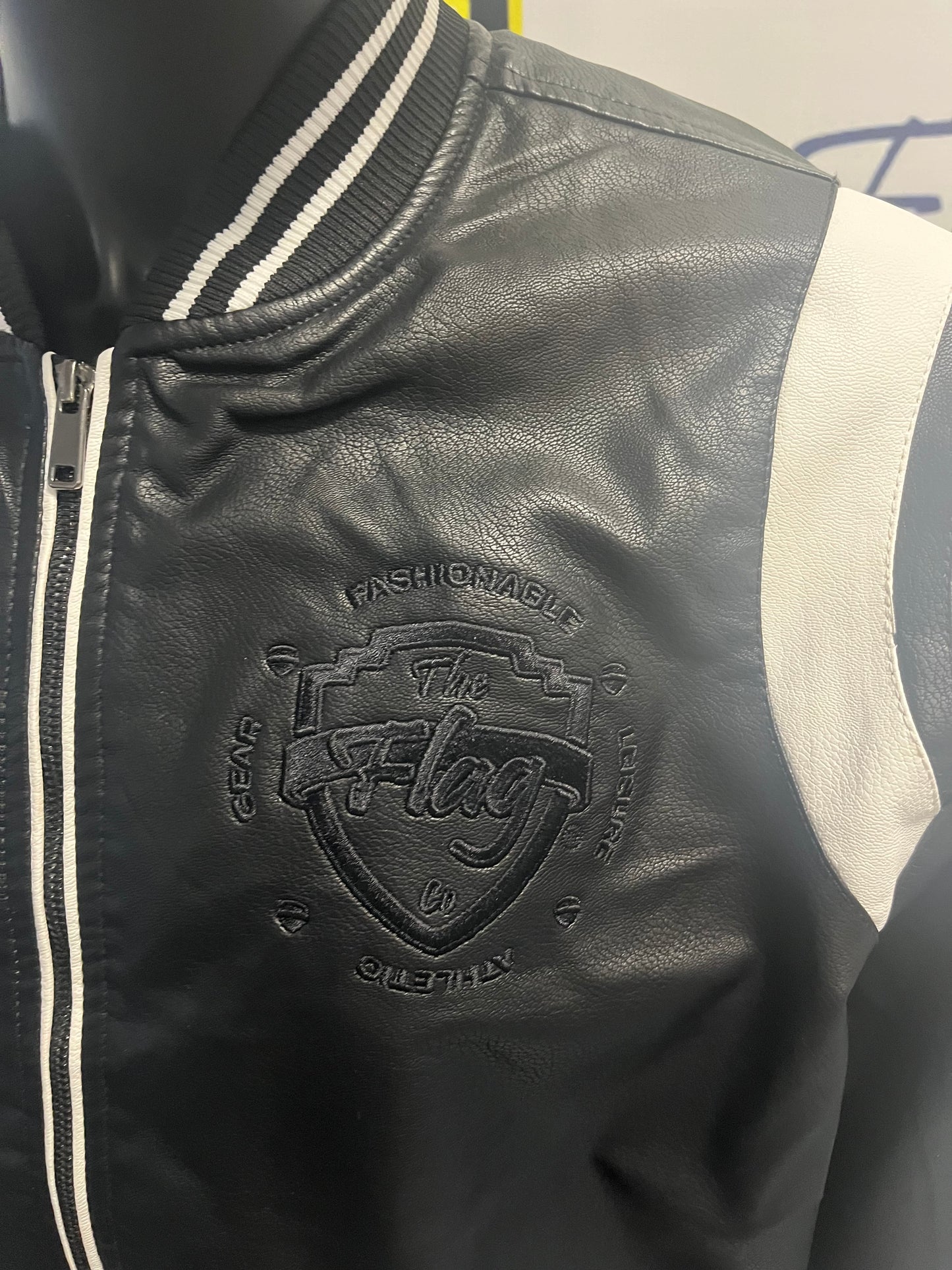 Flag Company Leather Jacket