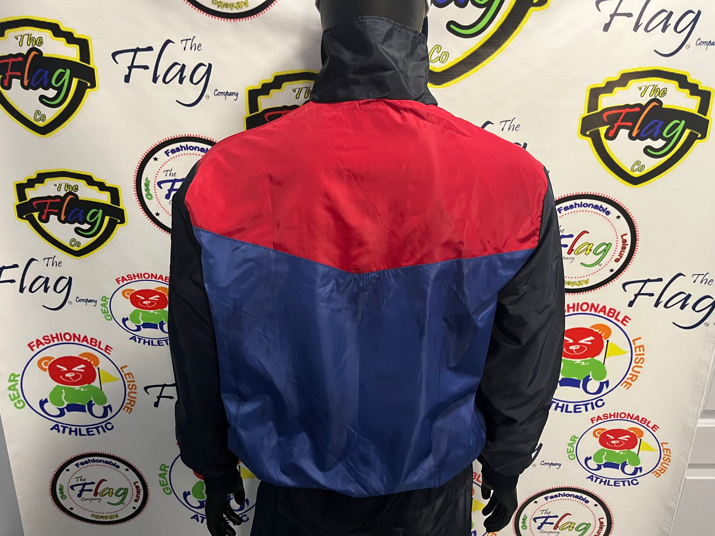 Tracksuit Jacket Navy/Red/Royal Blue