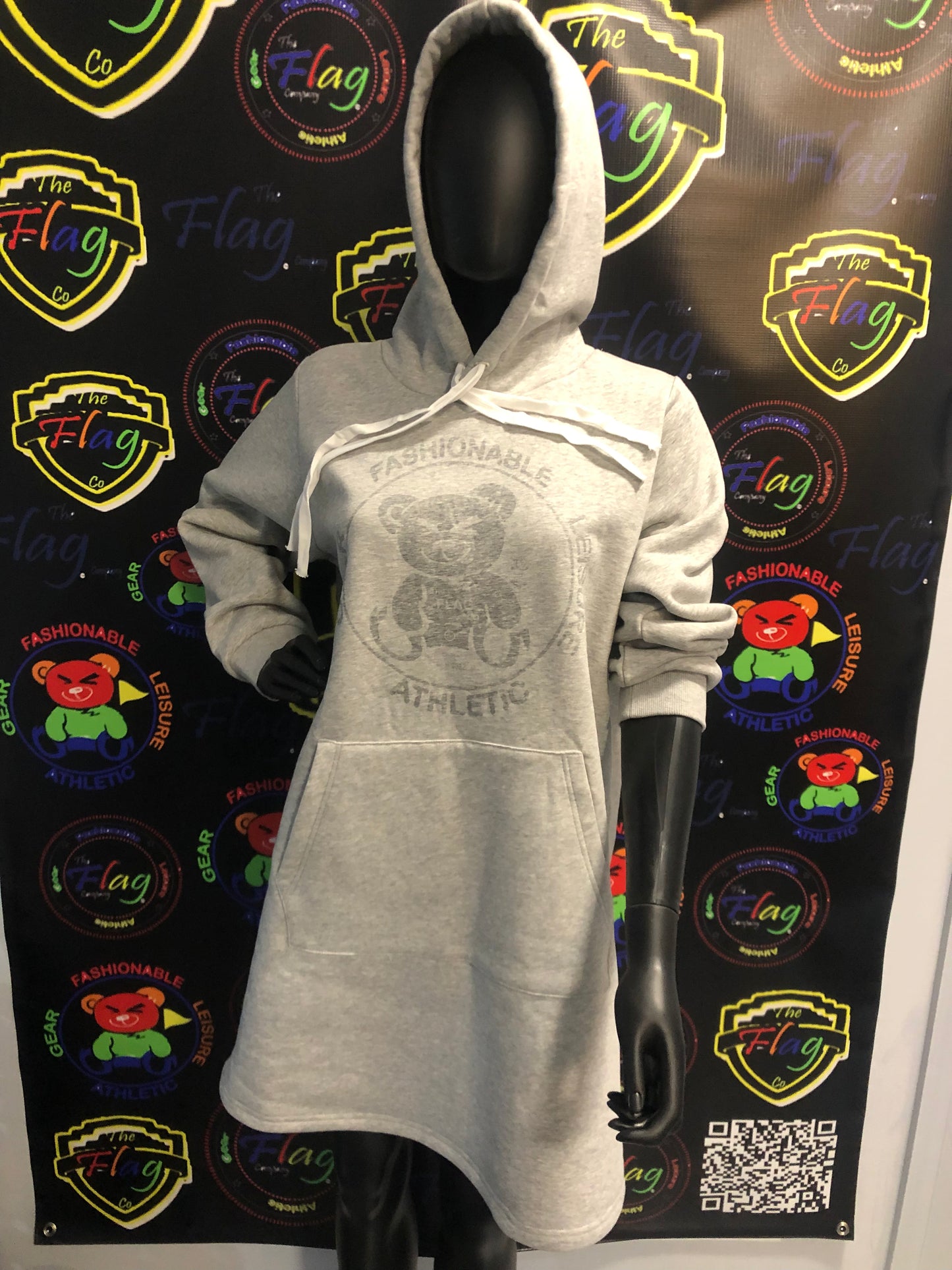 The Flag Company Bear Hoodie Dress