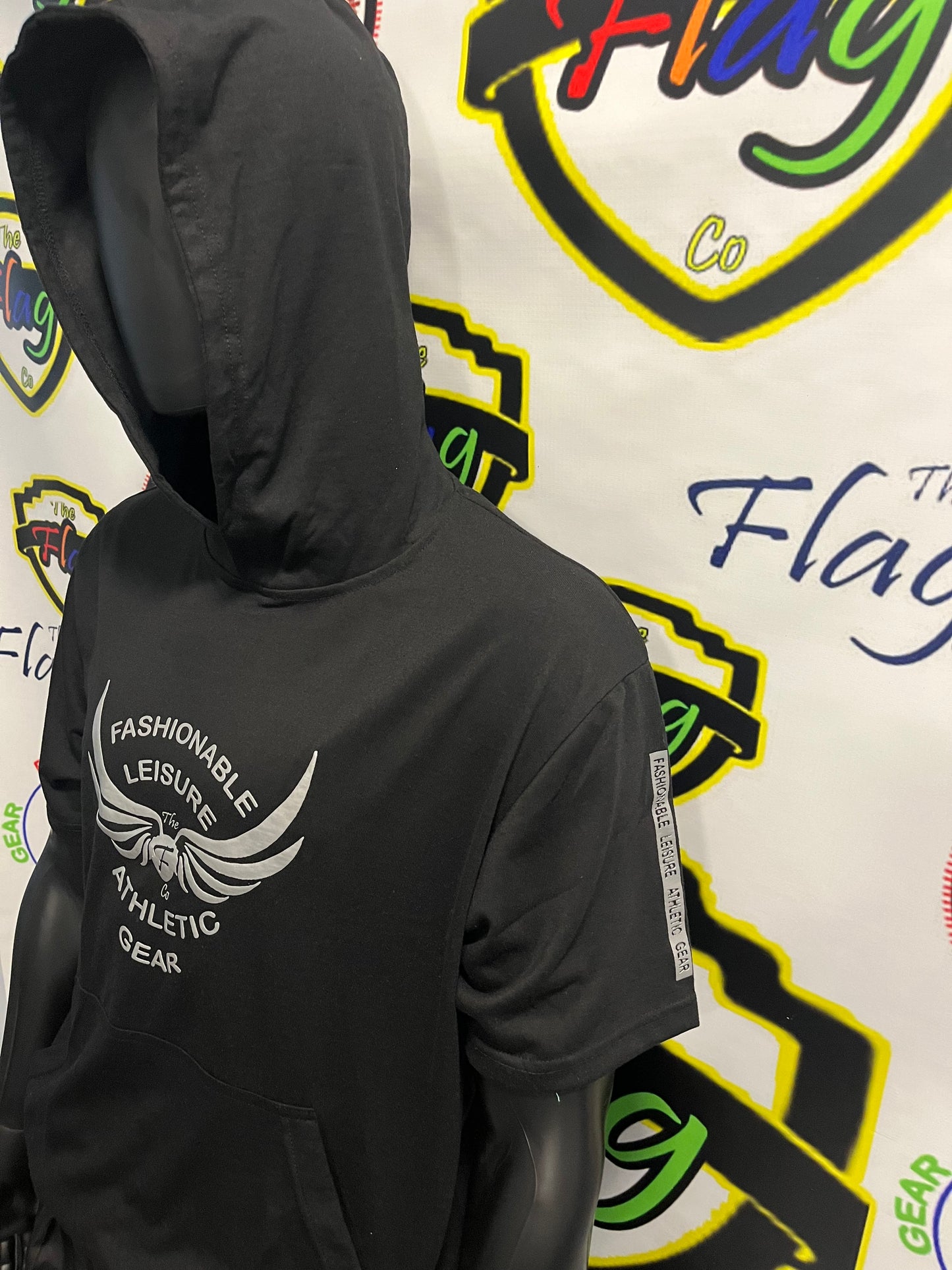 T-shirt Hoodie Black