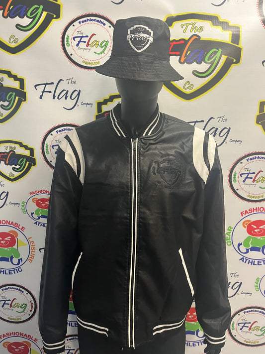 Flag Company Leather Jacket
