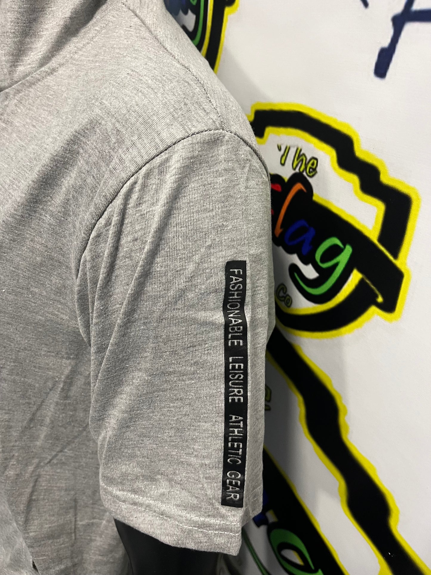 T-shirt Hoodie Grey