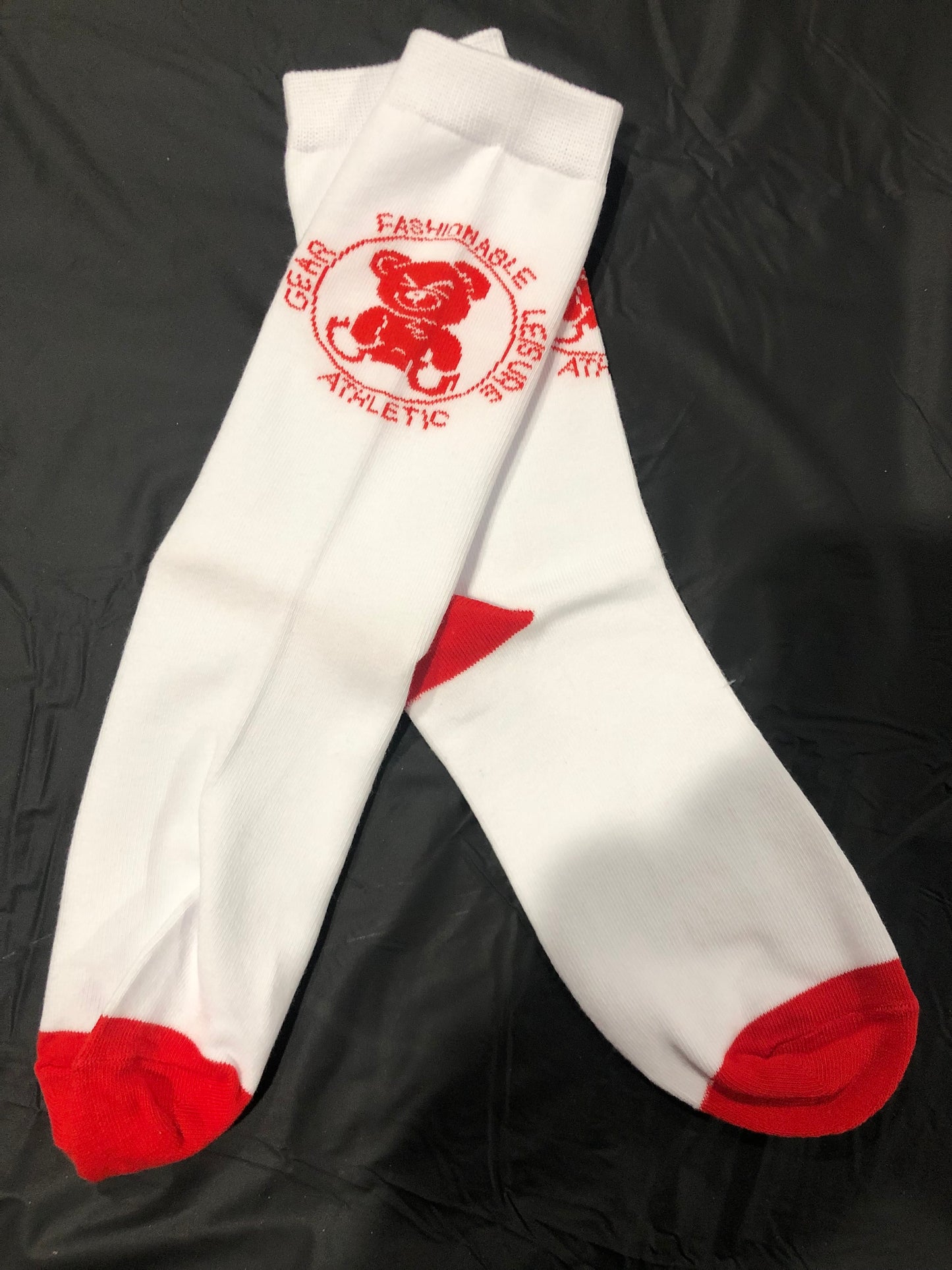 FLAG Bear Socks (Multiple Colors)