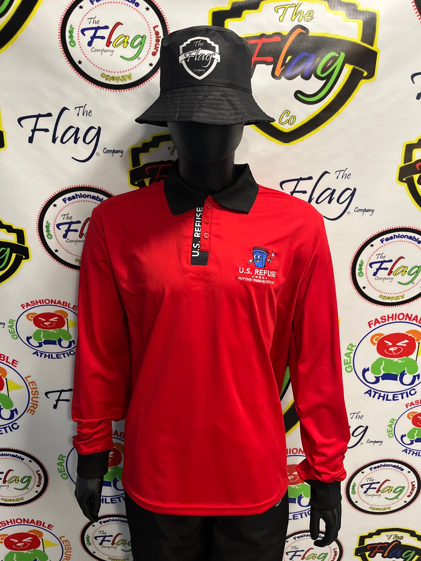 Sample polo long sleeve