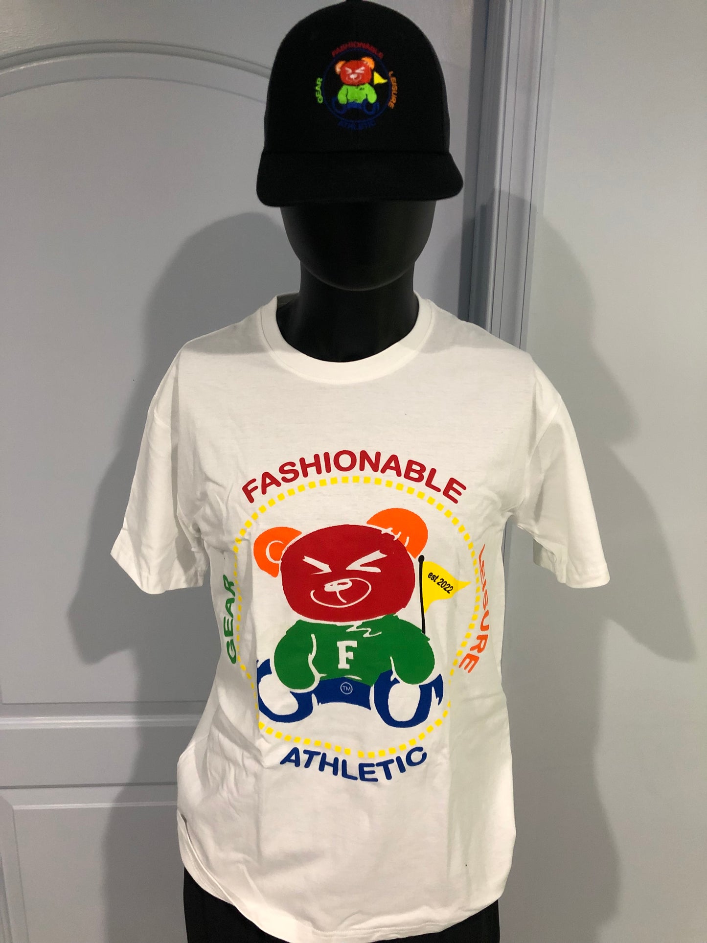 Bear Logo T-shirt (Multiple Colors)