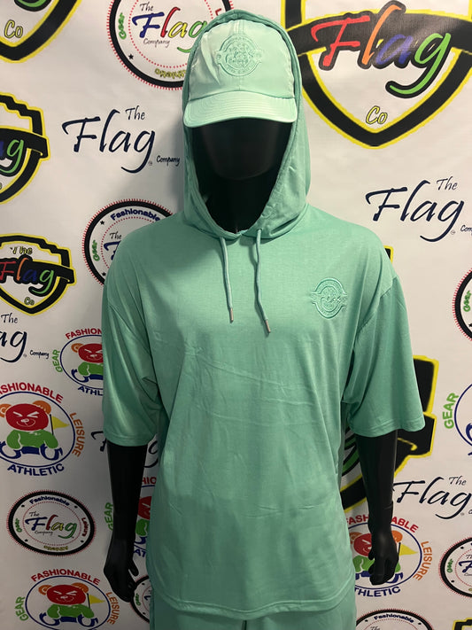 Tone on Tone lightweight hoodie T’s (multiple colors)