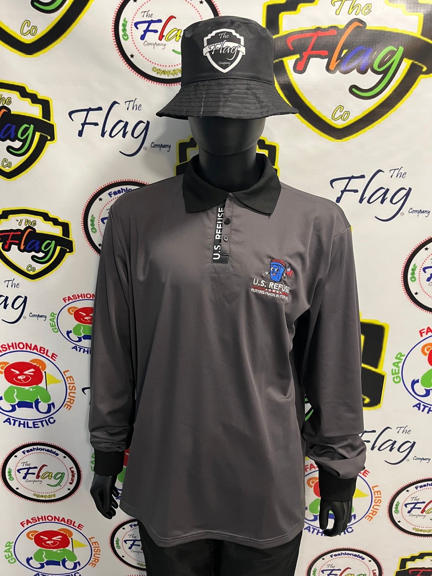 Sample polo long sleeve